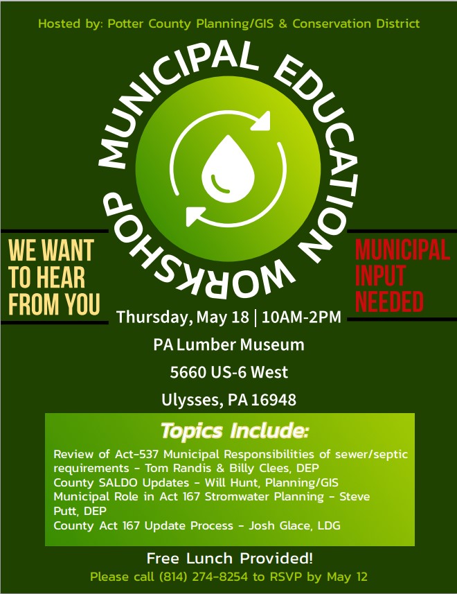 Updates Potter County Conservation District